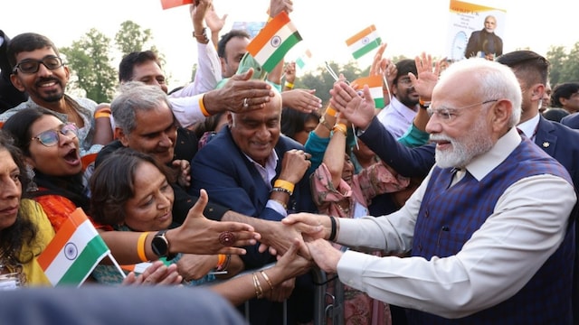 PM Modi is on two-day visit to UK, (ANI)