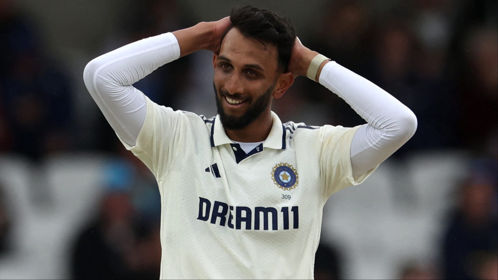 Prasidh Krishna has conceded 72 runs in 13 overs bowled so far