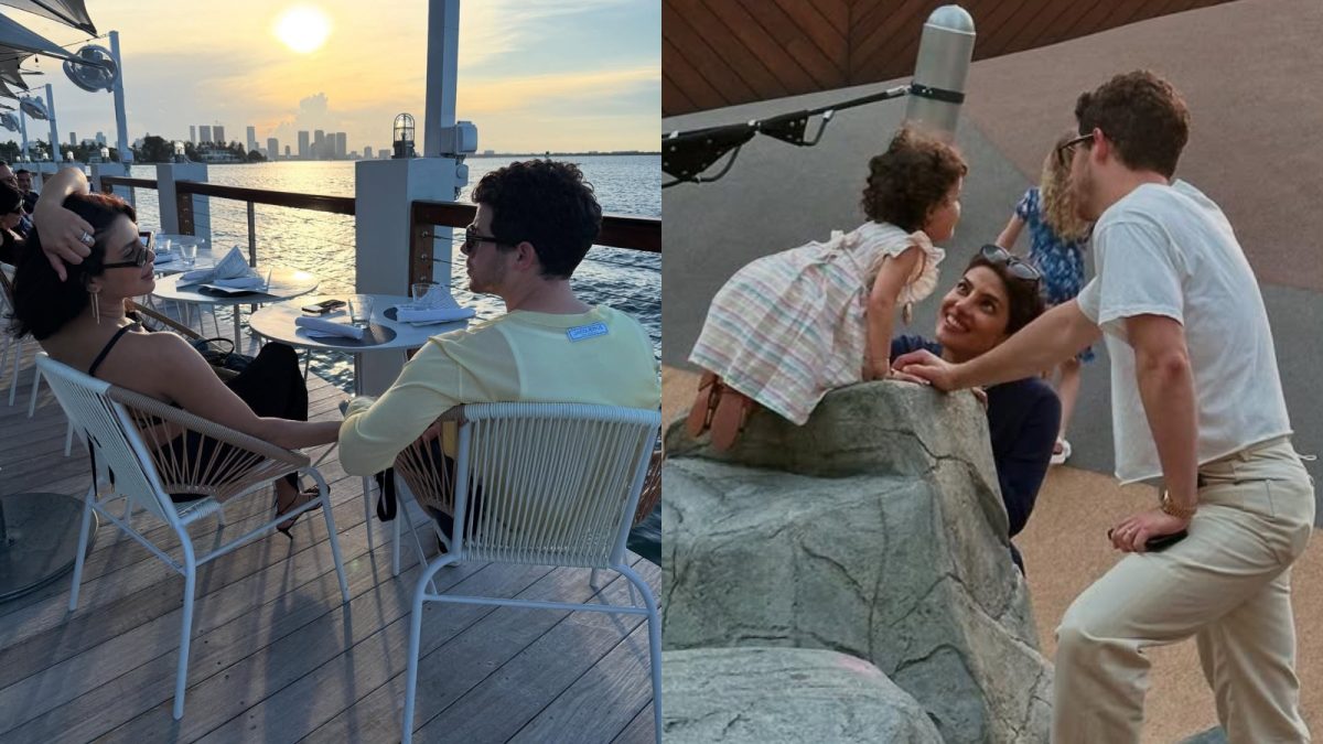 Priyanka Chopra Holds Nick Jonas’ Hand In Mushy Pics From Miami; Malti Steals The Show