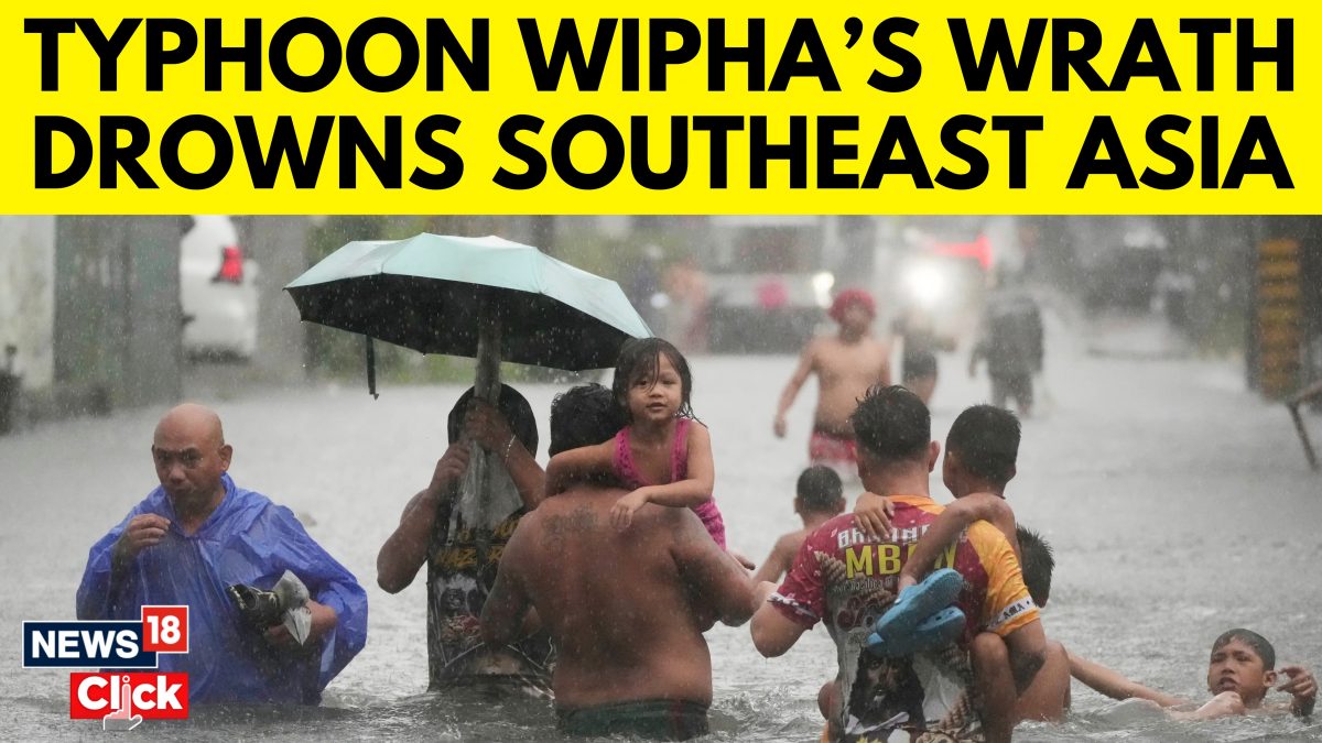 Tropical Storm Wipha Makes Landfall in Vietnam