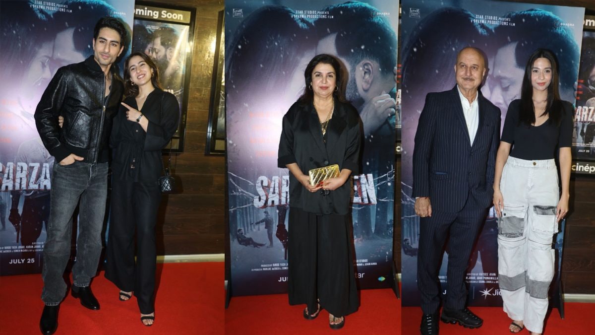Mumbai Screening of 'Sarzameen' Celebrated by Stars