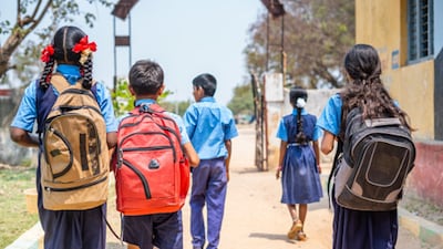 According to official figures, Uttar Pradesh has around 1.32 lakh primary schools catering to nearly 1.48 crore children. The government’s school pairing policy, rolled out this year, seeks to merge 10,784 schools with nearby institutions to 'rationalise resources and ensure better facilities'. Representational image/Getty