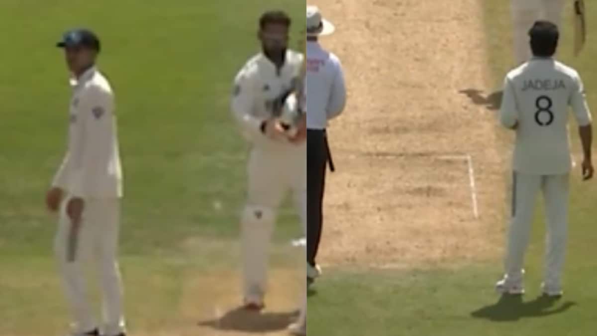 Jadeja Refuses Gill's Fielding Plan; Stump Mic Catches Discussion