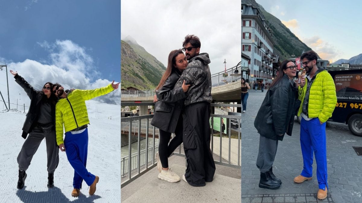 Sonakshi Sinha and Zaheer Iqbal's Swiss Getaway