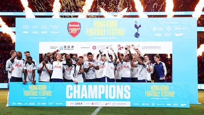 Spurs triumphed in the first-ever North London Derby that took place outside the UK, thanks to Sarr (X)