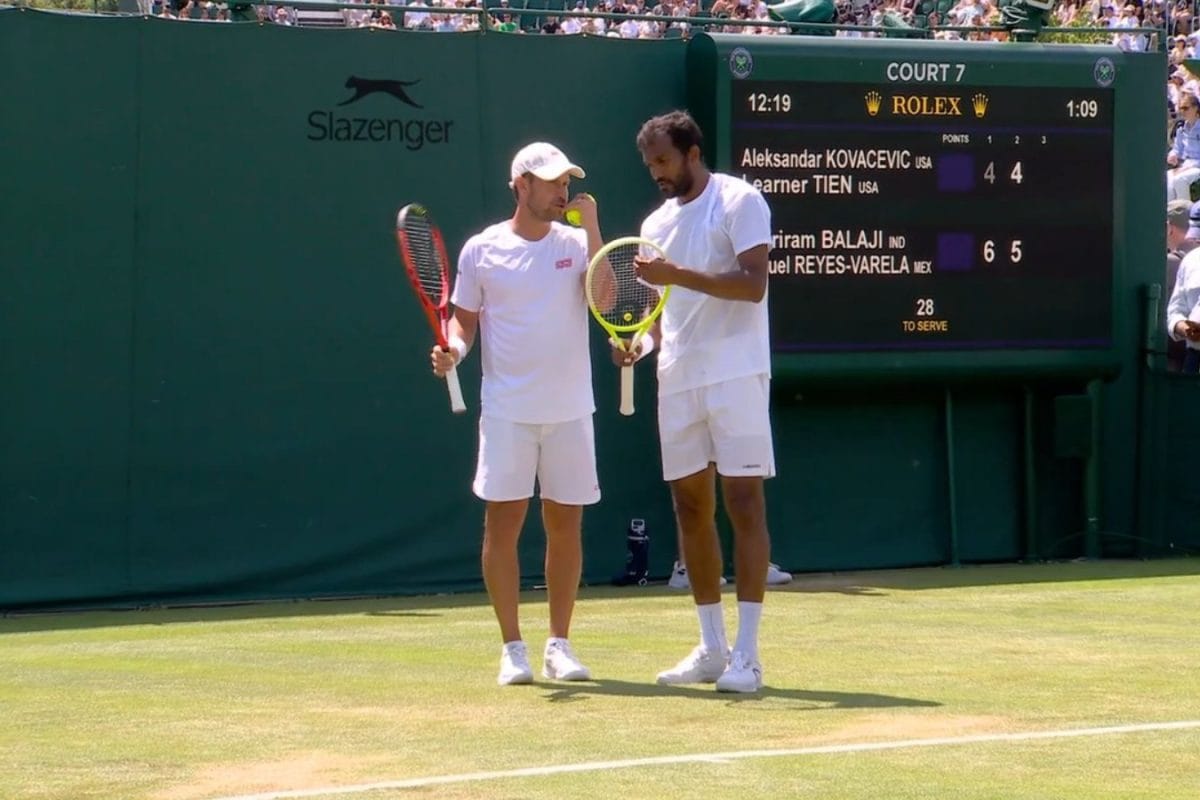 Wimbledon 2025: Sriram Balaji, Reyes-Varela Pair Enter Second Round Of Men's Doubles