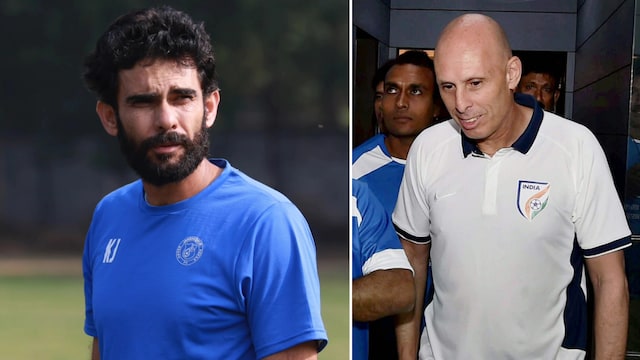 Khalid Jamil and Stephen Constantine (Facebook and PTI)
