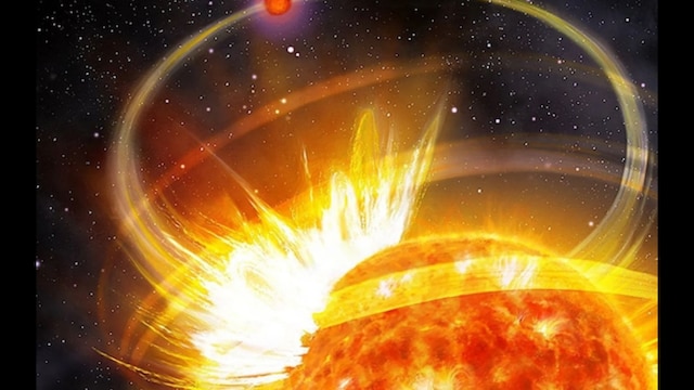 The planet, named HIP 67522 b, orbits so dangerously close to its host star that it is gradually being scorched and torn apart. (News18 Hindi)