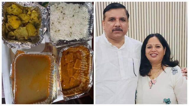 Anita Singh, wife of AAP MP Sanjay Singh, termed the food served on the Tejas Express “utterly deplorable.”