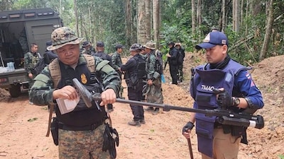 Tensions between Thailand and Cambodia flared into deadly violence. (AP file photo )
