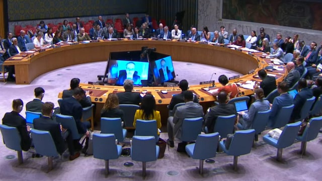 The presidency rotates monthly in alphabetical order to ensure that all member countries get an equal opportunity to lead the Council. (AP/File)