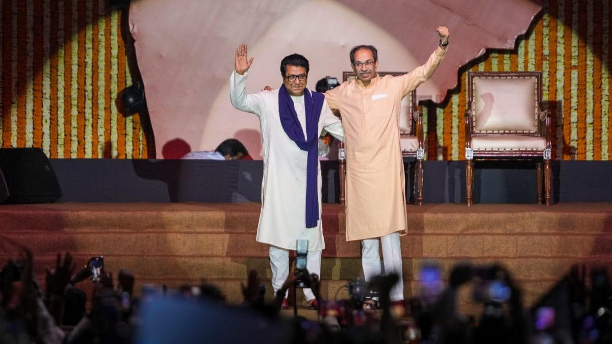Uddhav Hints At Joint Bid With Raj For BMC, Says Will ‘Capture Power In Mumbai And Maharashtra’ Uddhav Hints At Joint Bid With Raj For BMC, Says Will ‘Capture Power In Mumbai And Maharashtra’