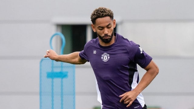 Manchester United forward Matheus Cunha. (X)