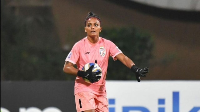 Former Team India Goalkeeper Aditi Chauhan. (X) 
