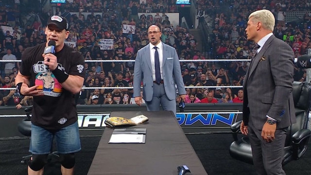 Cody Rhodes, John Cena. (X) 