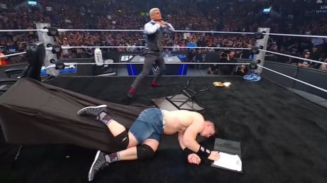 Cody Rhodes, John Cena. (X) 
