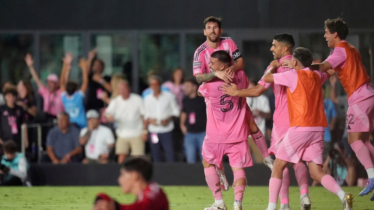 Lionel Messi Helps Inter Miami Eke Out Win Over Atlas In Dramatic Fashion | Football News