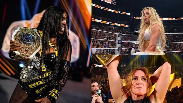 Naomi, Trish Stratus, Becky Lynch. 