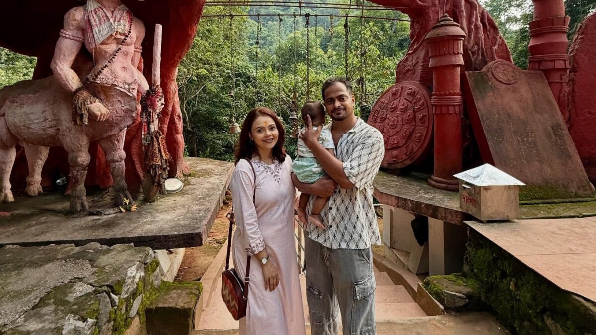 Devoleena Bhattacharjee Enjoys Family Moments in Guwahati