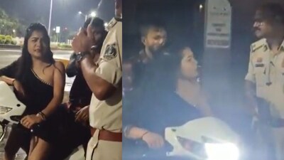 Drunk Chhattisgarh Woman Creates Scene On Road, Abuses Police In Viral ...