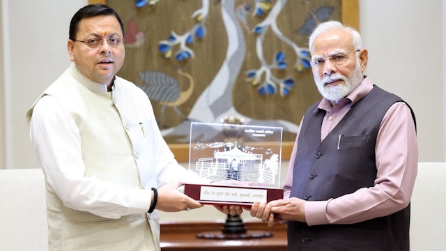 Uttarakhand CM Meets PM Modi. (X/@PMOIndia)