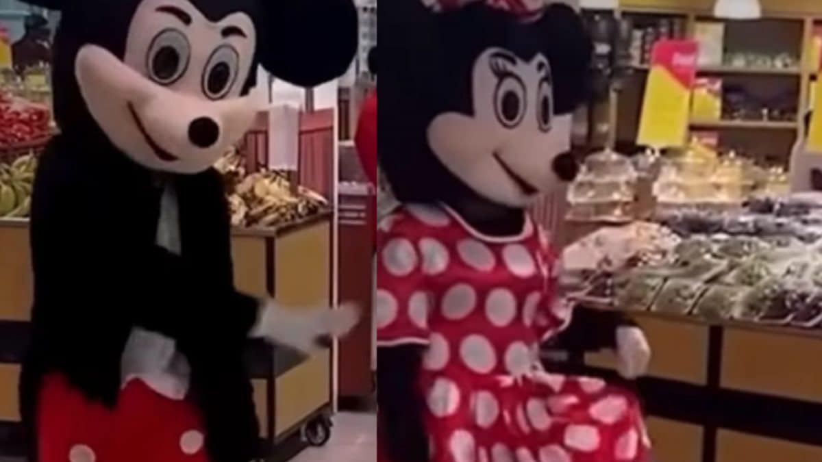 Mickey-Minnie Turned Grocery Store Into Bollywood Sangeet Night With Bole Chudiyaan