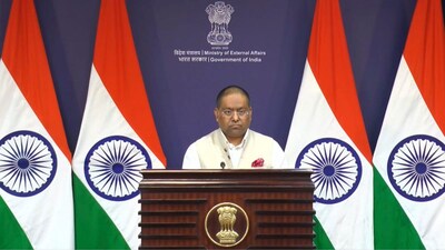 Ministry of External Affairs official spokesperson Randhir Jaiswal. (File/PTI)