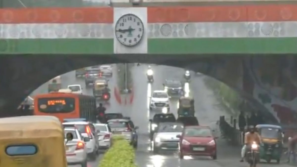 Minto Bridge Functions Properly Amidst Heavy Delhi Rains