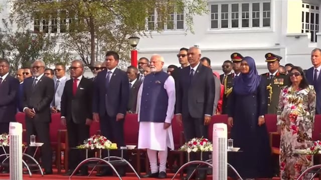 PM Modi Joins Muizzu In Maldives For Independence Day Celebrations. (YouTube/NarendraModi)