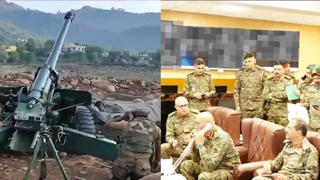 Screengrab from the video shared by Northern Command. (X/@NorthernComd_IA0