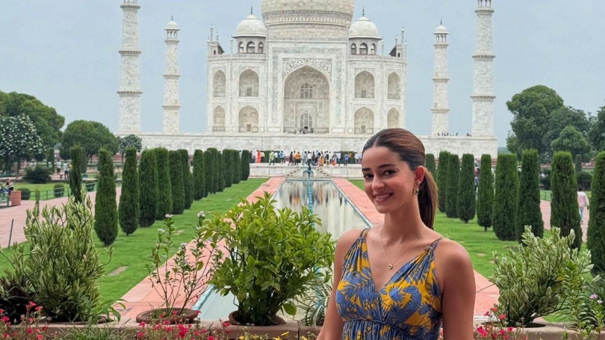 Ananya Panday Explores Taj Mahal and Jaipur Temple