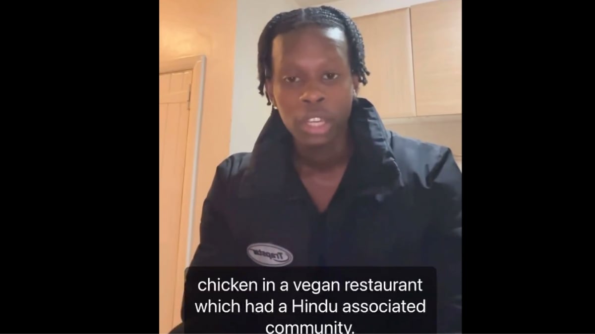 British YouTuber Apologises Days After Eating Chicken In ISKCON’s Govinda’s Eatery In London