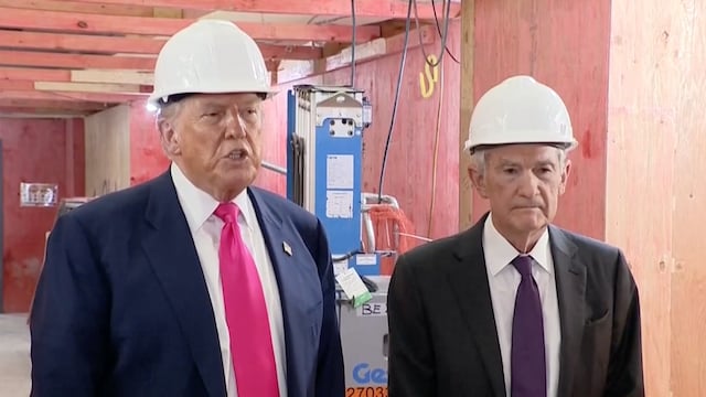 Trump originally nominated Powell to lead the Federal Reserve during his first presidential term in 2017 (X Image)