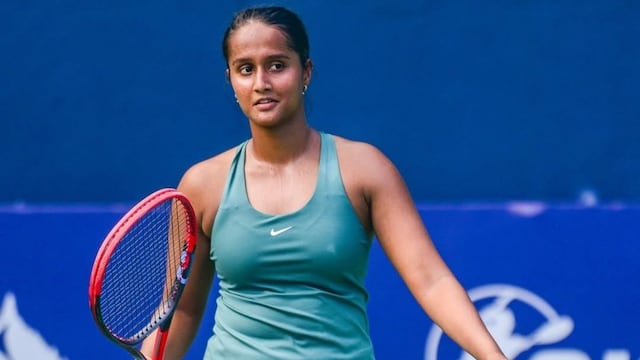 Indian tennis player Vaishnavi Adkar (X)