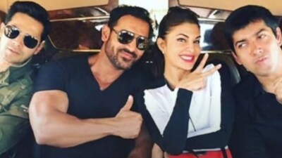   DishoomWhere To Watch: JioHotstarWhen star cricketer Viraj Sharma vanishes before a crucial match, Special Task Force officer Kabir Shergill heads to the UAE to find him. Teaming up with a witty rookie cop, the mission unfolds with desert chases, slick action, humour, quirky villains, and buddy-cop bromance.