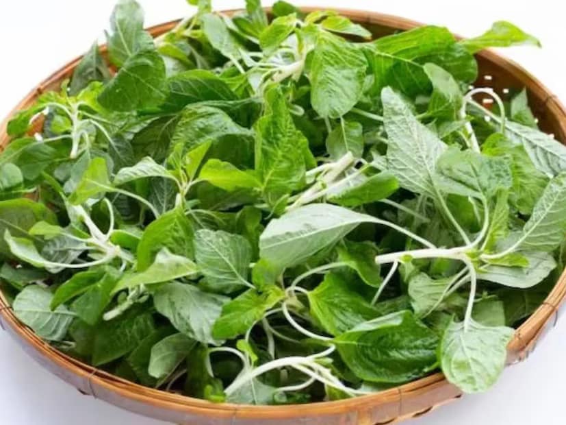 Green leafy vegetables should also be avoided on this day. The monsoon season brings excess moisture, increasing the risk of worms and bacteria in such vegetables. Eating them during this time may cause food poisoning or other digestive issues. (News18 Bengali) Green leafy vegetables should also be avoided on this day. The monsoon season brings excess moisture, increasing the risk of worms and bacteria in such vegetables. Eating them during this time may cause food poisoning or other digestive issues. (News18 Bengali)