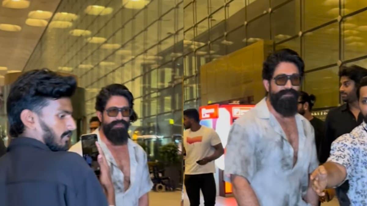Yash Gets Papped At Airport After Completing An Extensive Shoot For Toxic | Watch