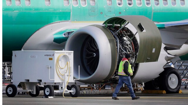The fan blades are designed like aerofoils, compressing and pushing back the air. (Representative/AP)