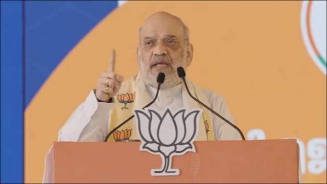 Union Home Minister Amit Shah speaking in Kerala. (BJP/X)
