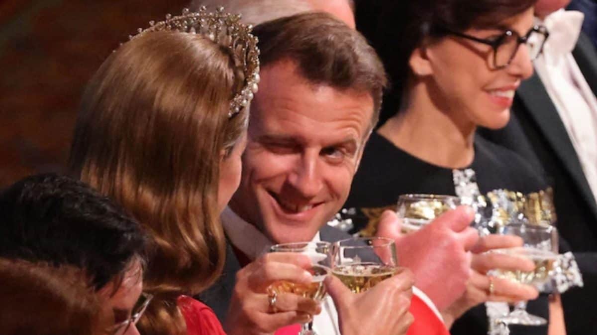 ‘Smitten By Princess’: Emmanuel Macron Winks At Kate Middleton, Sparks Buzz Online