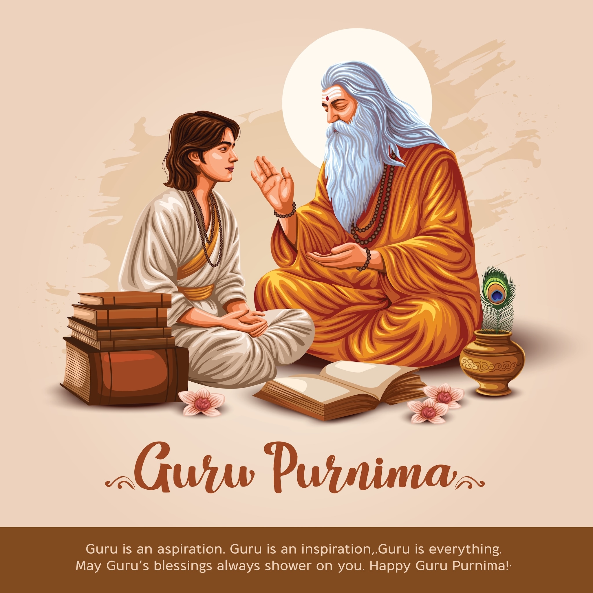 Happy Guru Purnima Wishes in English: Images, Wishes, Quotes, Messages and WhatsApp Greetings to Share. (Image: Shutterstock)