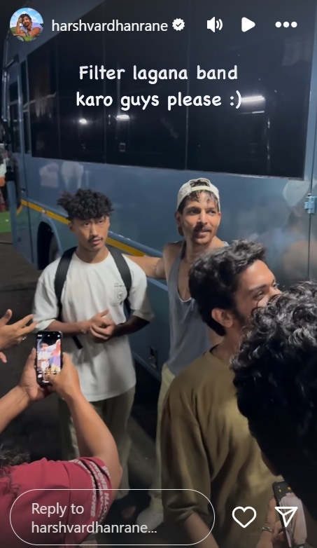 Harshvardhan Rane Wins Hearts As He Poses With Fans During Film Shoot ...