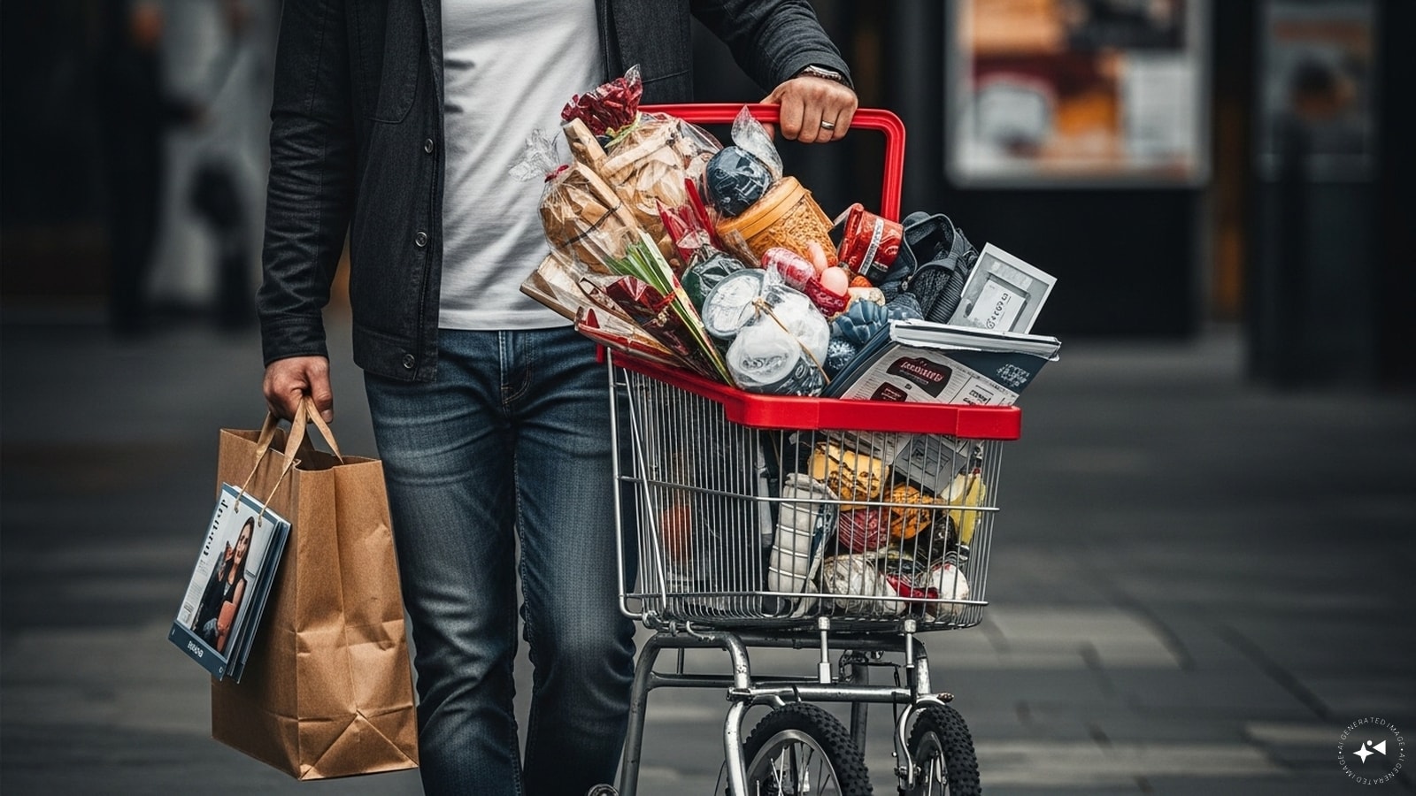 HIFI - High Income, Financially Insecure: HIFIs earn good money but remain financially insecure due to overspending. (AI generated image)
