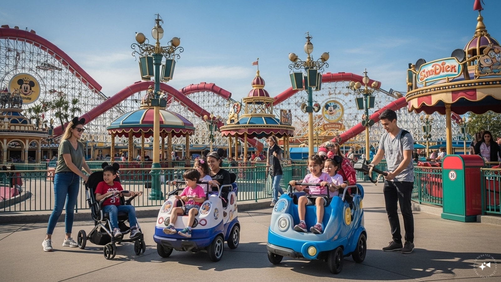 Gurgaon could become the country’s strangest blend of suits and rollercoasters. In the next few years, your NCR weekend might not mean malls or mountains – it may mean Mickey-adjacent rides just an expressway away. (Representative image/ AI generated) Gurgaon could become the country’s strangest blend of suits and rollercoasters. In the next few years, your NCR weekend might not mean malls or mountains – it may mean Mickey-adjacent rides just an expressway away. (Representative image/ AI generated)