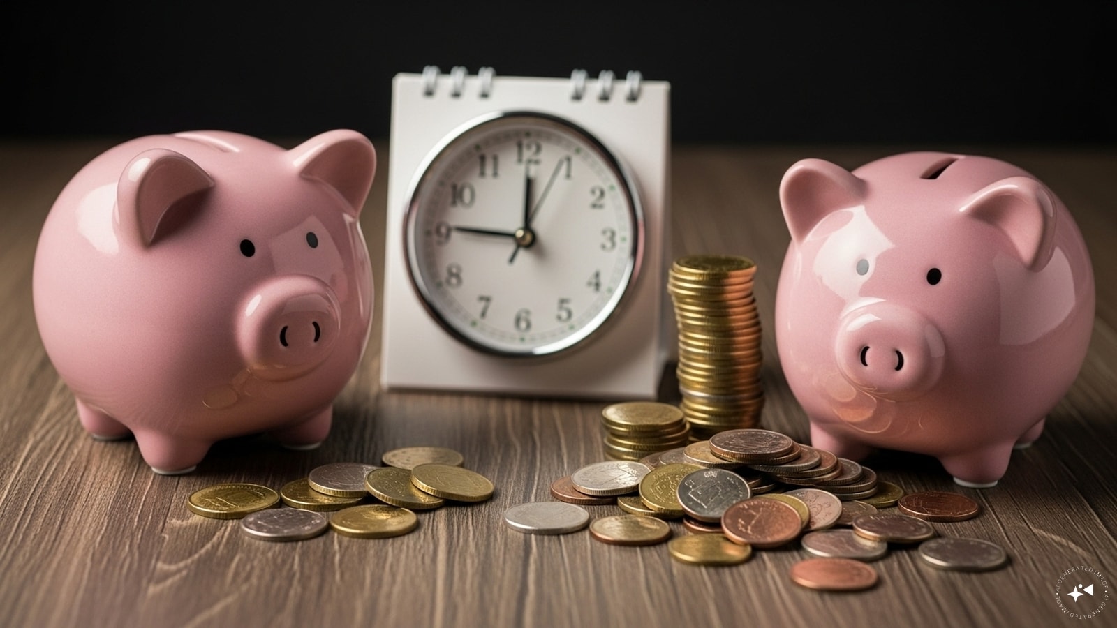 P for Piggy Bank: A fun and simple way to save money! You can collect coins or small bills in a piggy bank and use your savings later to buy something special, go on a trip, or even donate to charity. (AI generated image) P for Piggy Bank: A fun and simple way to save money! You can collect coins or small bills in a piggy bank and use your savings later to buy something special, go on a trip, or even donate to charity. (AI generated image)