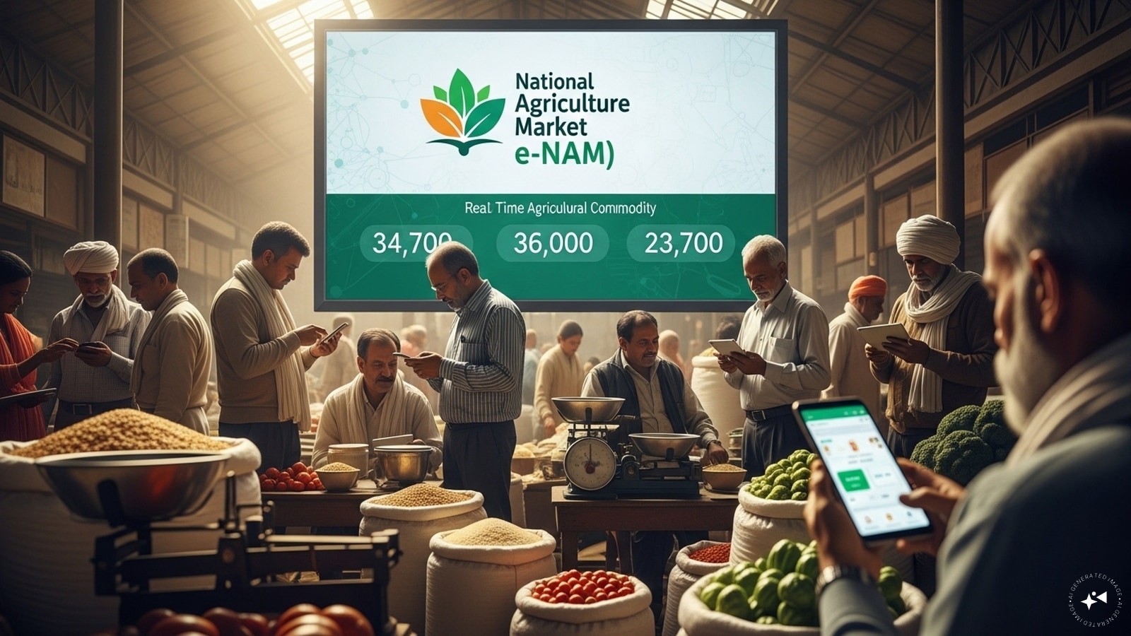 National Agriculture Market (e-NAM) National Agriculture Market (e-NAM)