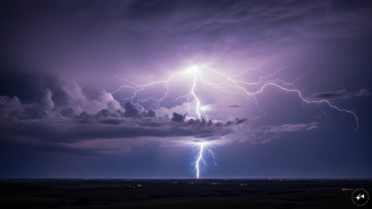 Texas To Kansas Lightning Bolt Confirmed As World's Longest Ever At 829 Kilometres