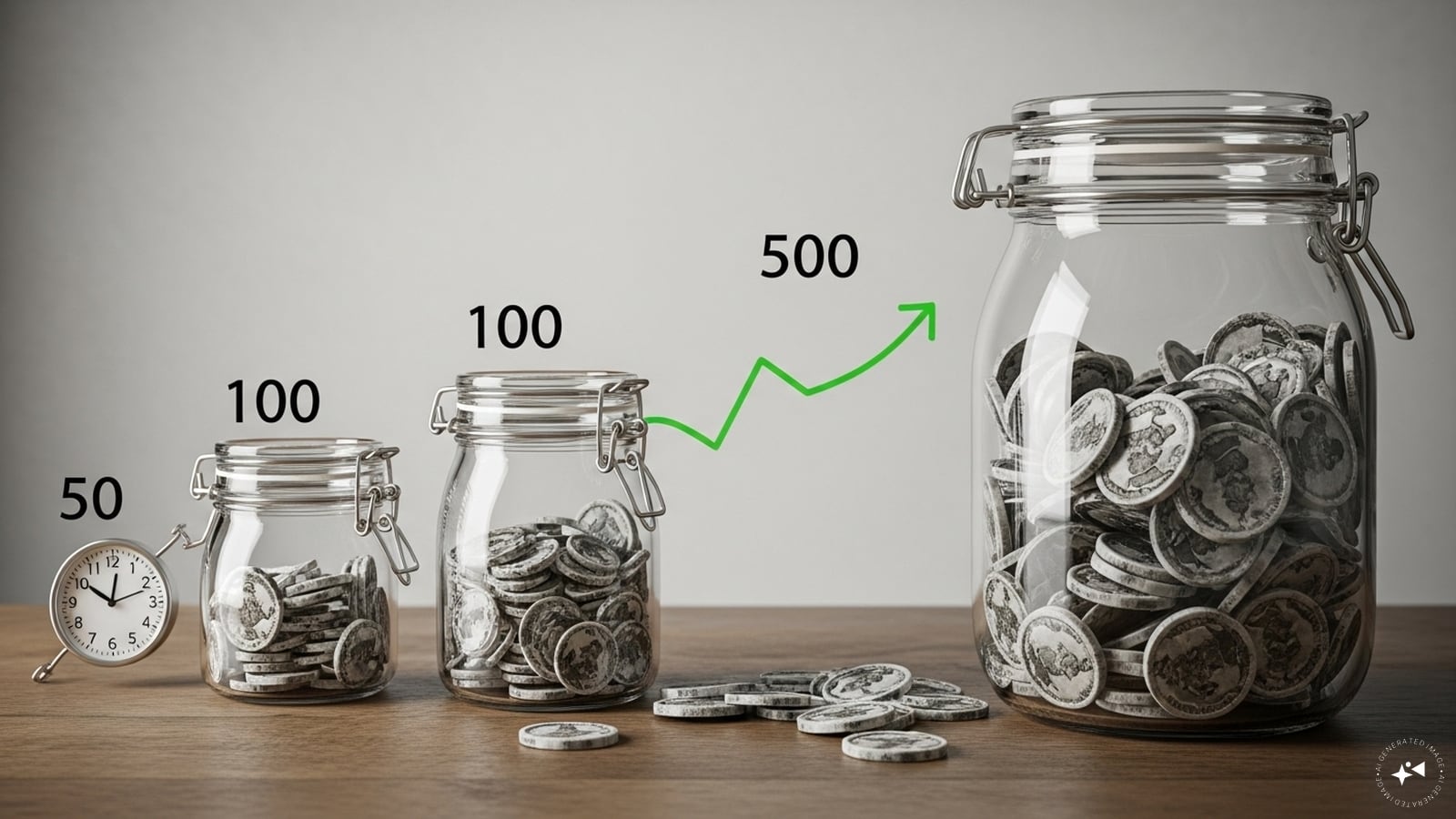 I for Interest: Extra money you earn from savings or extra you pay when you borrow money. (AI generated image) I for Interest: Extra money you earn from savings or extra you pay when you borrow money. (AI generated image)