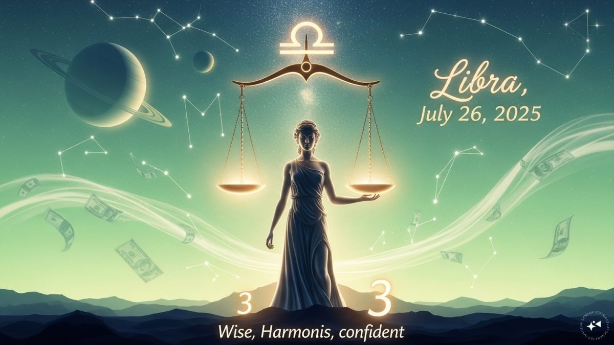 Libra Horoscope: Financial Gains and Success Expected July 26, 2025