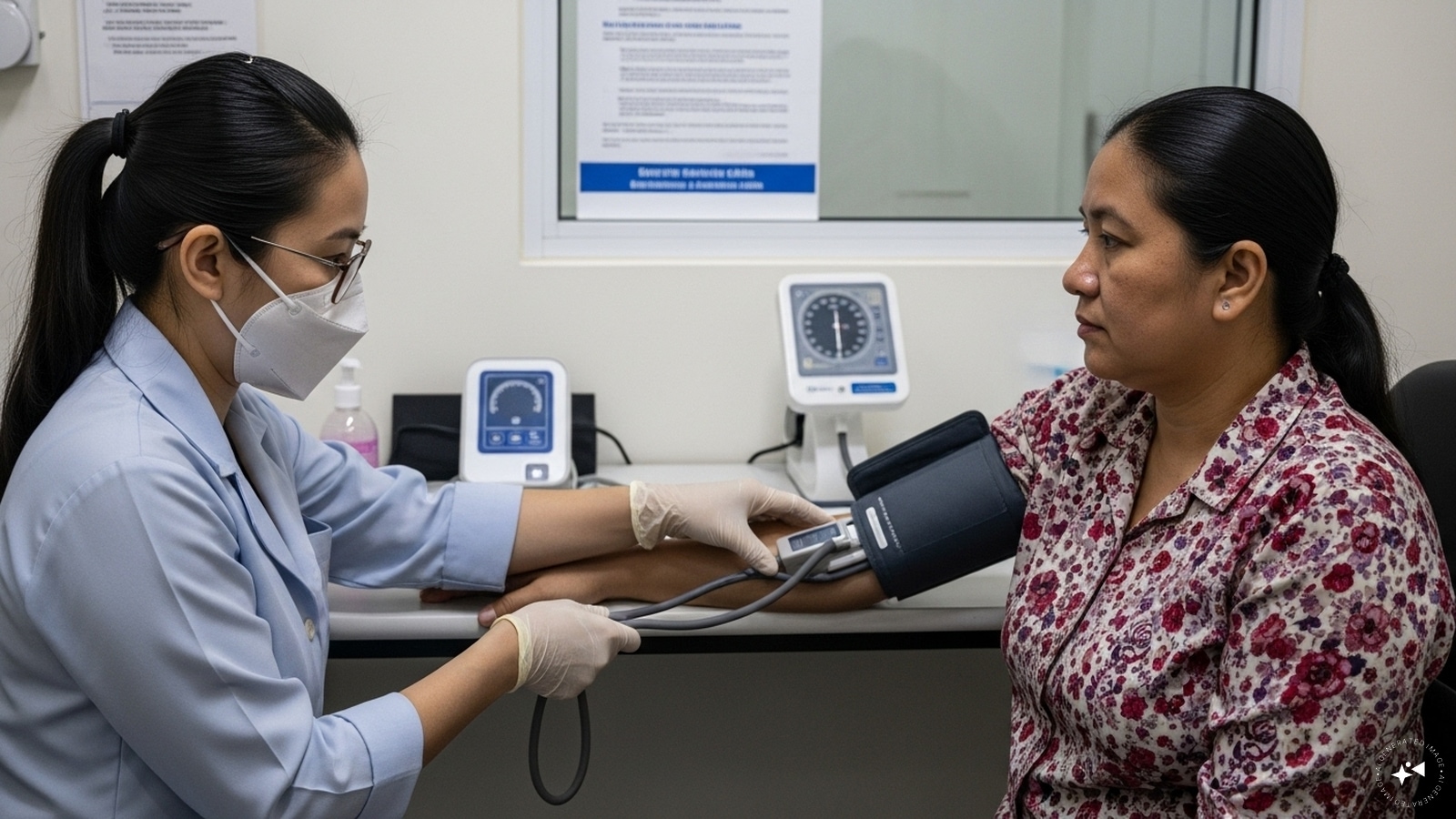 Lower Blood Pressure and Cholesterol: A month without alcohol can reduce blood pressure and help balance cholesterol levels, improving heart health. (AI generated image)